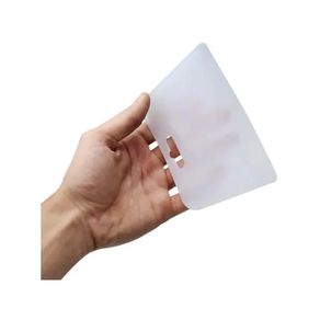 Espatula Celuloide para Cimento Queimado Espatula para Aplicação de Cimento Queimado