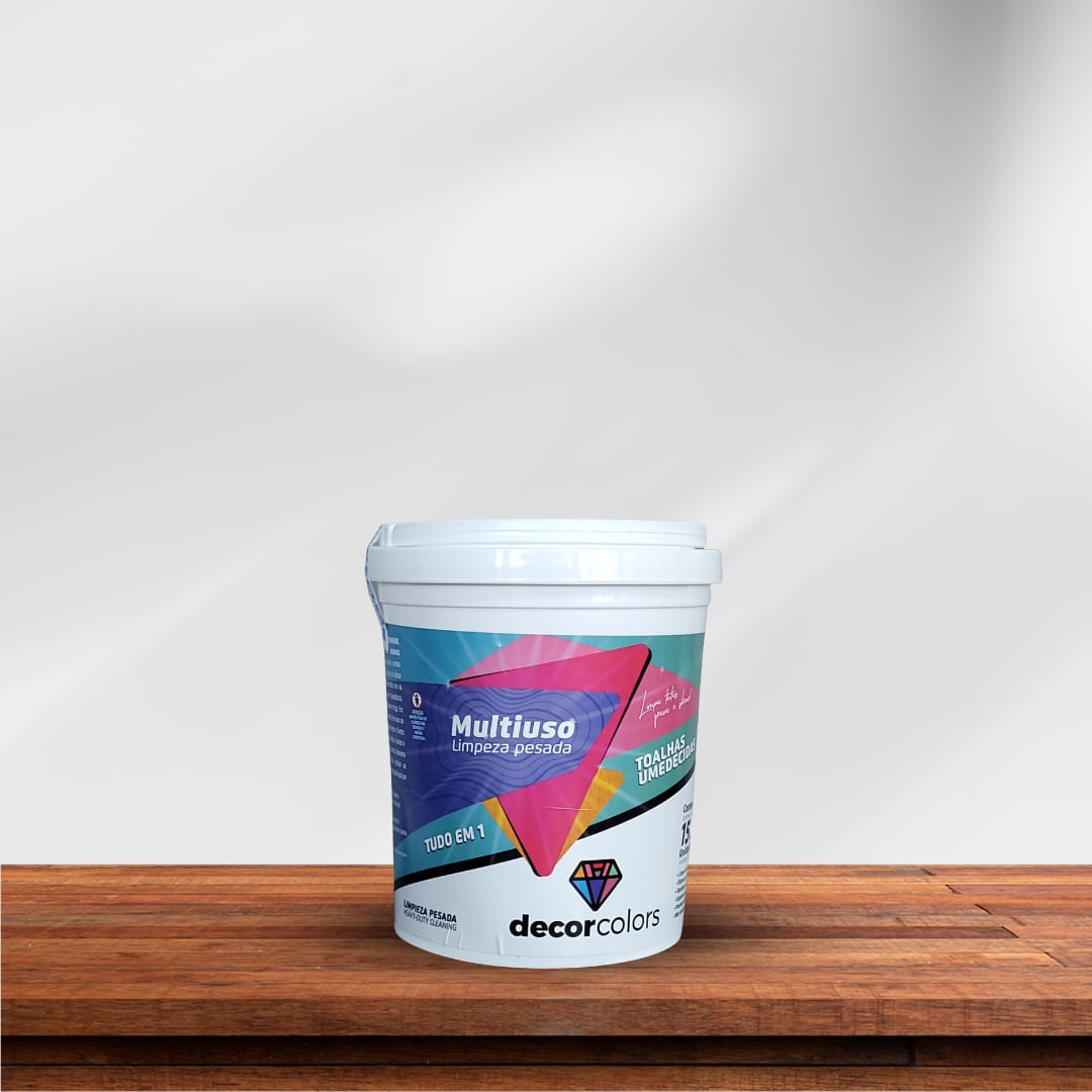 Toalha Umedecida Multiuso - Decor Colors