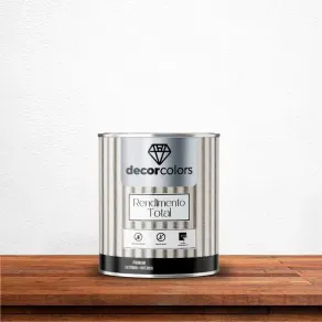 Tinta Premium Rendimento Total - Decor Colors DECOR COLORS RENDIMENTO TOTAL BRANCA 4,3 KG